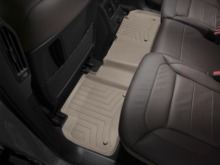 Tan Weathertech Floor Liner | Molded Fit, Channels & Reservoir, Absolute Protection, High-Density Material