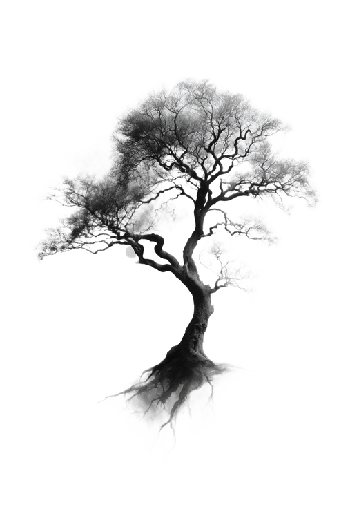 Elegant Slim Tree Vinyl Car Decal Sticker – Waterproof & UV-Resistant 4.4