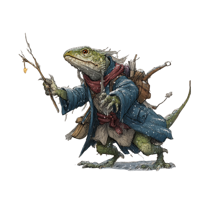 Lizard Wizard V7 Vinyl Car Decal Sticker – Waterproof & UV-Resistant 3.4133333333333336"