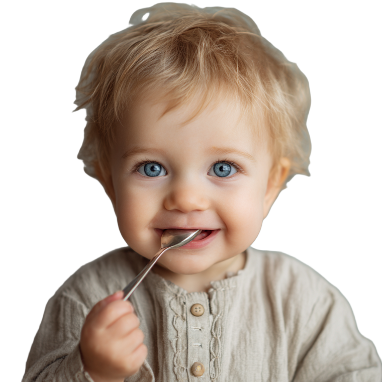 Golden-Haired Baby Vinyl Car Decal Sticker – Waterproof & UV-Resistant 3.4133333333333336"