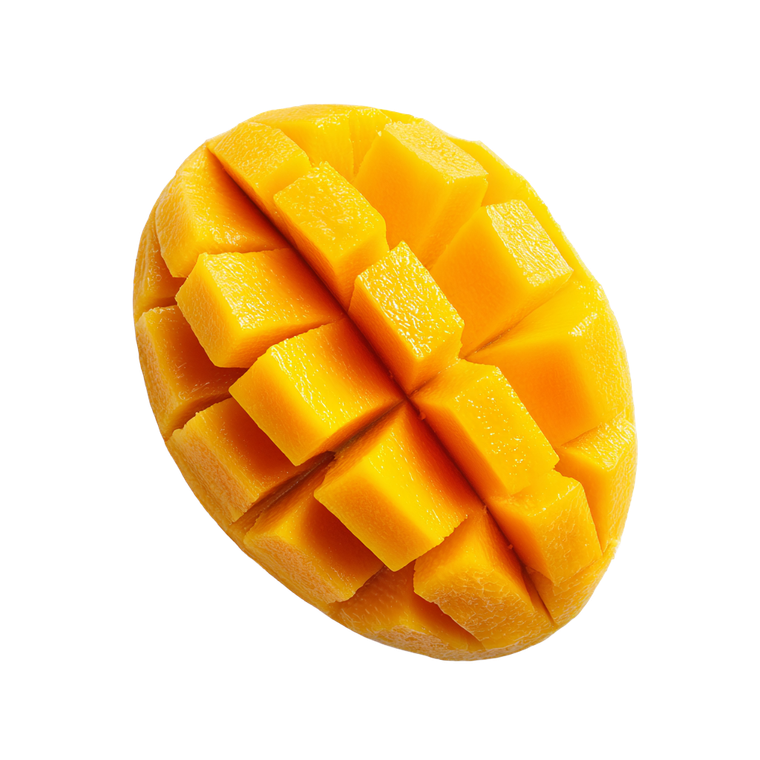 Sliced Orange Mango Vinyl Car Decal Sticker – Waterproof & UV-Resistant 6.826666666666667"