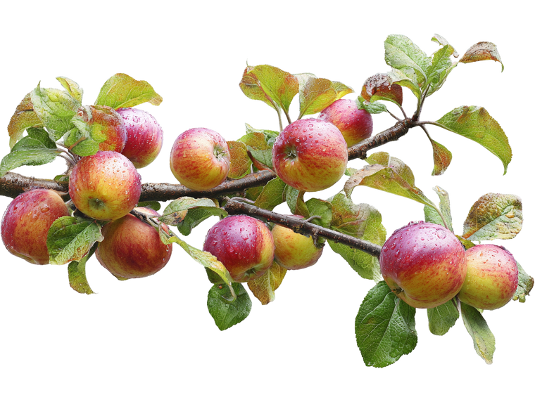 Apple Tree Branches V5 Vinyl Car Decal Sticker – Waterproof & UV-Resistant 6.1866666666666665"