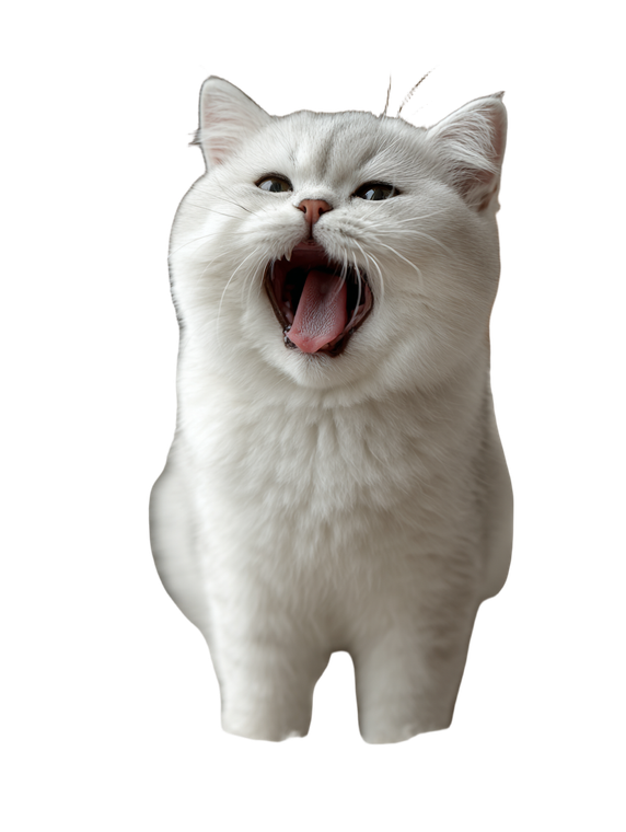 Celebrity Crying Cat Vinyl Car Decal Sticker – Waterproof & UV-Resistant 4.1066666666666665"
