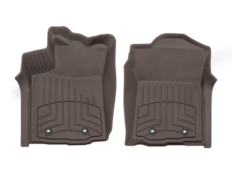 Ultimate Protection | Premium Cocoa Floor Liners for Toyota Tacoma 2018-2023