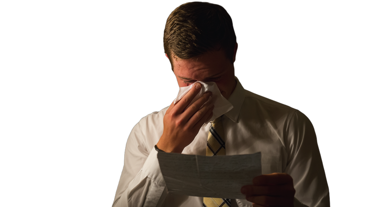 Crying Mormon Missionary Vinyl Car Decal Sticker – Waterproof & UV-Resistant 5.4