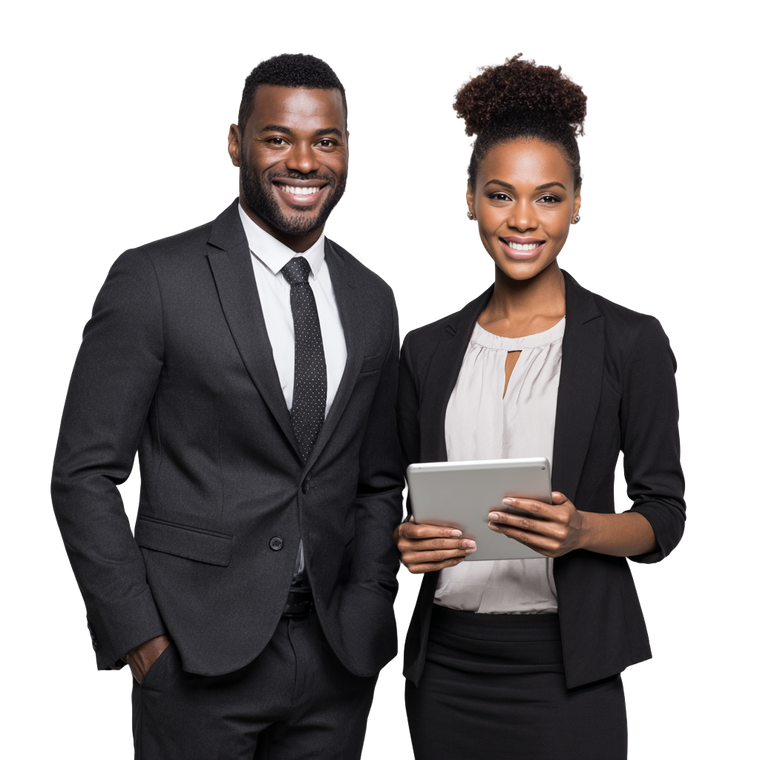 Confident Executives Vinyl Car Decal Sticker – Waterproof & UV-Resistant 6.826666666666667"