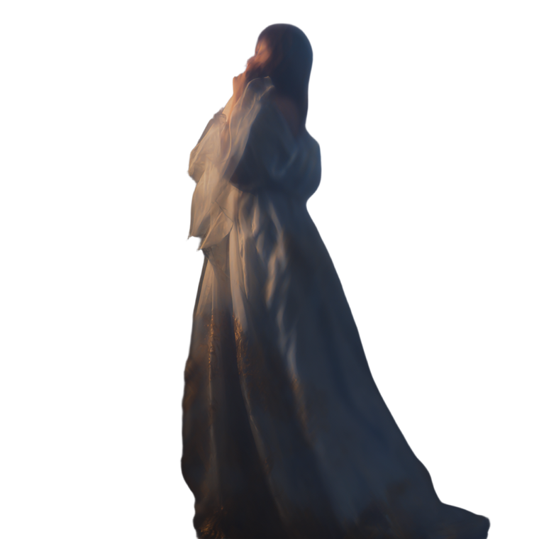 Ethereal Songstress Vinyl Car Decal Sticker – Waterproof & UV-Resistant 6.826666666666667"