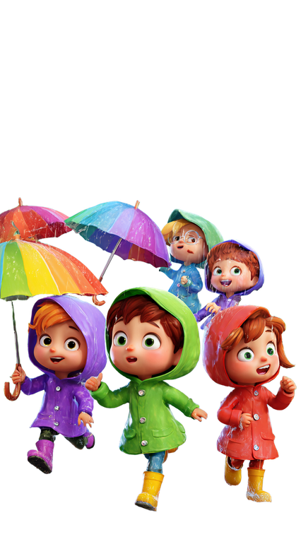 Joyful Rain Play Vinyl Car Decal Sticker – Waterproof & UV-Resistant 4.8533333333333335"