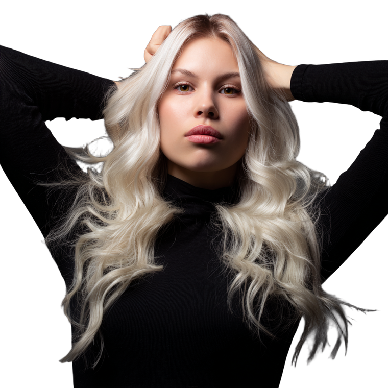 Platinum Blonde Portrait V14 Vinyl Car Decal Sticker – Waterproof & UV-Resistant 6.826666666666667"