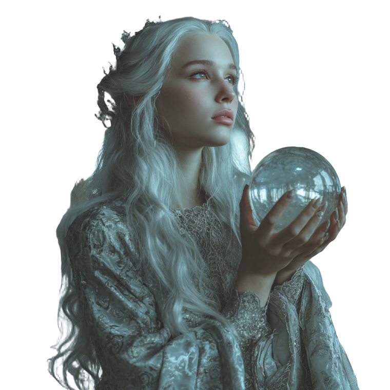 Mystical Seer Vinyl Car Decal Sticker – Waterproof & UV-Resistant 6.826666666666667"