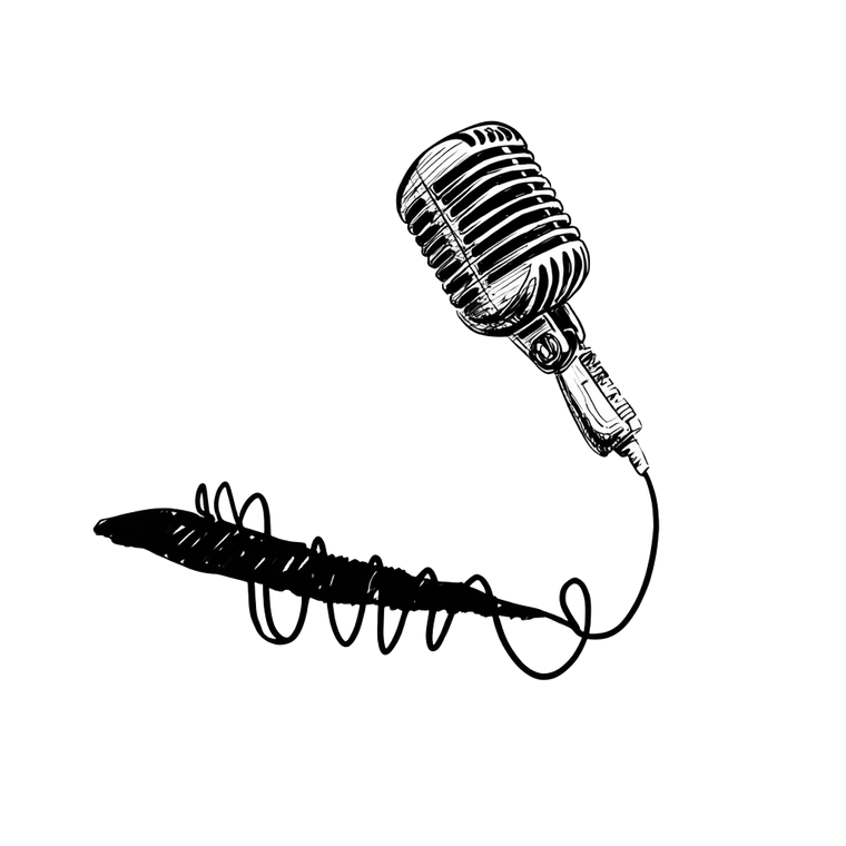 Old Style Microphone Vinyl Car Decal Sticker – Waterproof & UV-Resistant 6.826666666666667"