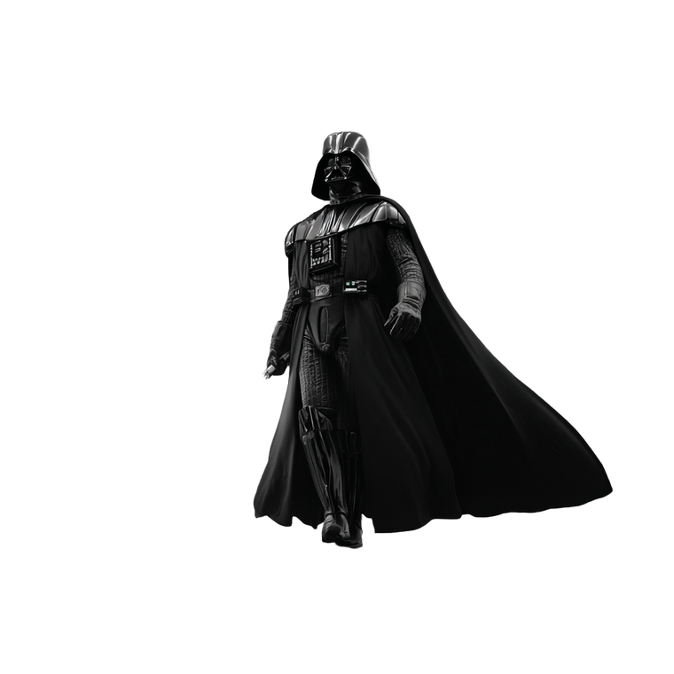 Darth Vader Walking Vinyl Car Decal Sticker – Waterproof & UV-Resistant 6.826666666666667"