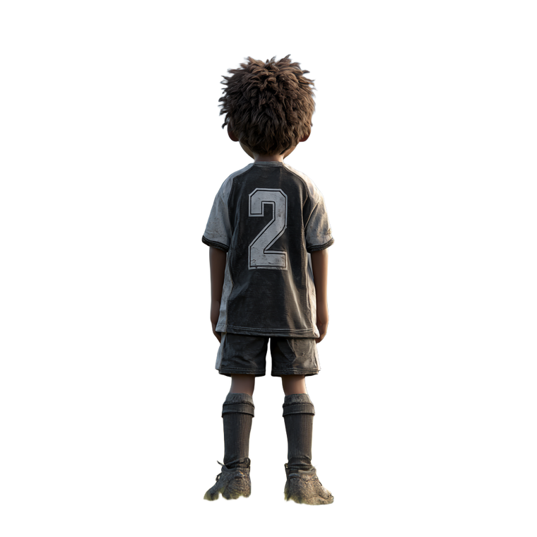 Young Football Player V10 Vinyl Car Decal Sticker – Waterproof & UV-Resistant 3.4133333333333336"