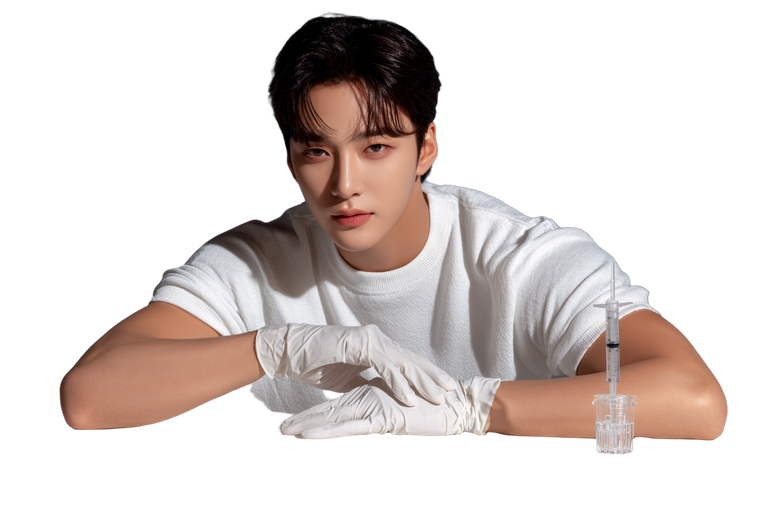 Korean Man Beauty Treatment Vinyl Car Decal Sticker – Waterproof & UV-Resistant 5.97333333333333