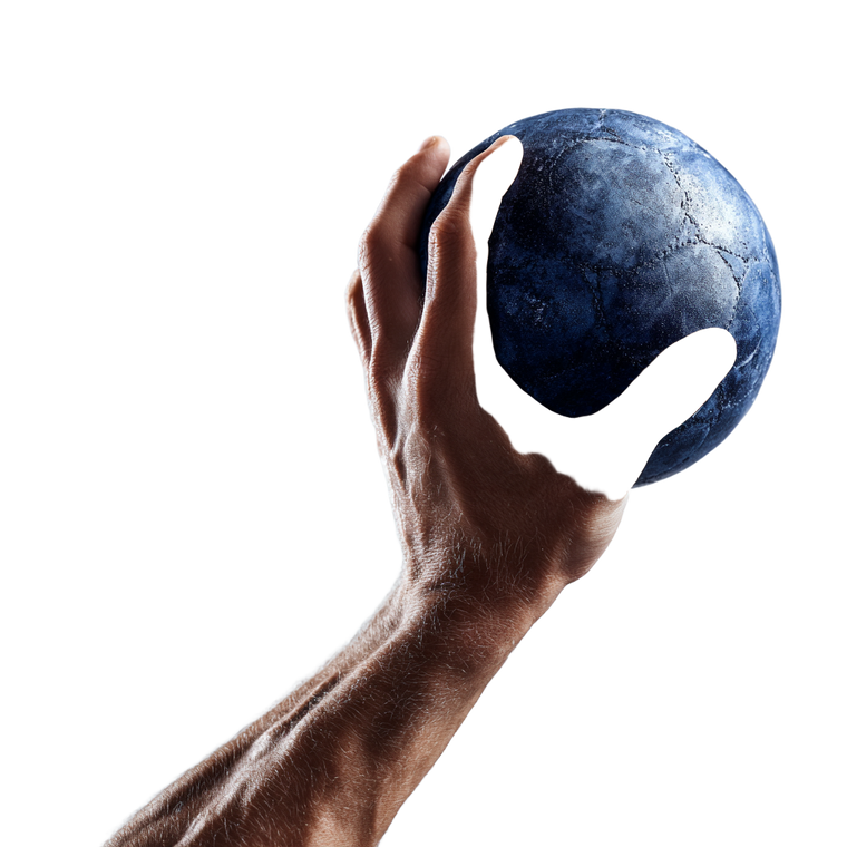 Throwing Handball Vinyl Car Decal Sticker – Waterproof & UV-Resistant 3.4133333333333336"