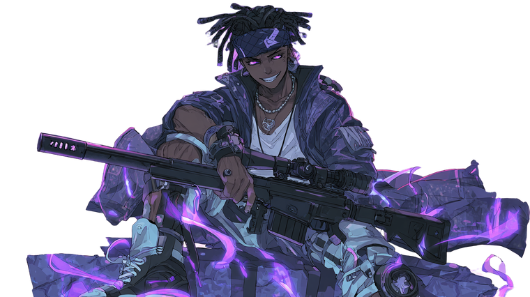 Urban Fantasy Sniper Vinyl Car Decal Sticker – Waterproof & UV-Resistant 2.72"