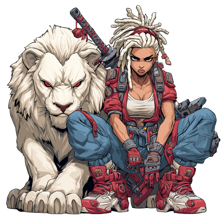 Cyberpunk Ninja Samurai V3 Vinyl Car Decal Sticker – Waterproof & UV-Resistant 6.826666666666667"