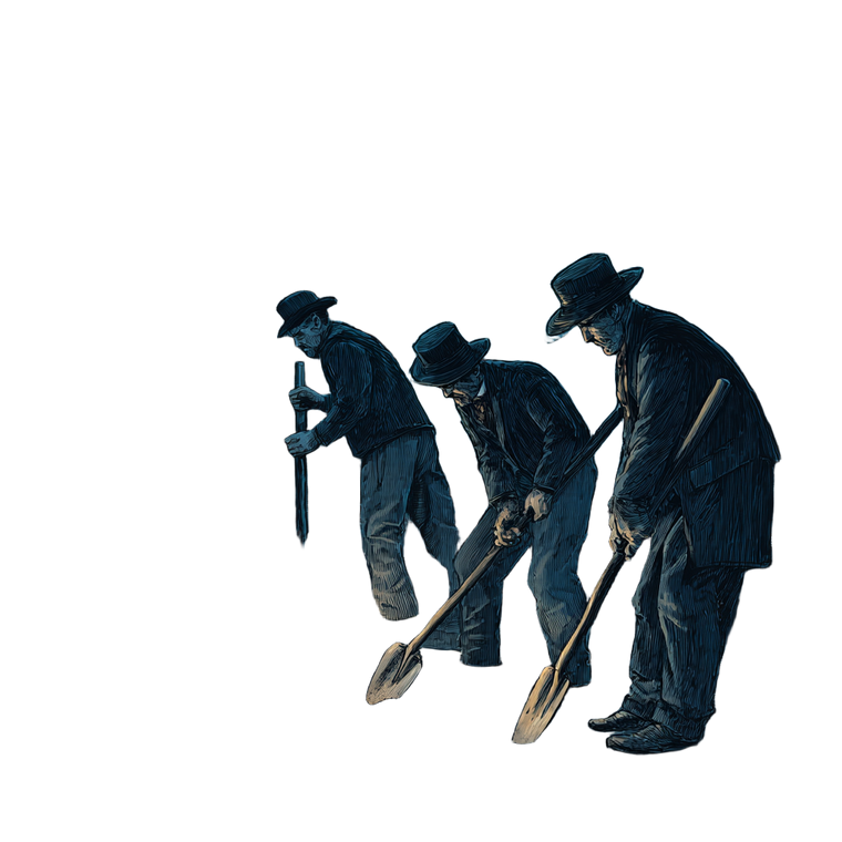 Grave-Robbers At Work Vinyl Car Decal Sticker – Waterproof & UV-Resistant 6.826666666666667"