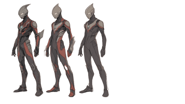 Ultraman Sketches Vinyl Car Decal Sticker – Waterproof & UV-Resistant 2.72"