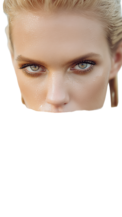 Blonde Water Portrait V3 Vinyl Car Decal Sticker – Waterproof & UV-Resistant 4.8533333333333335"