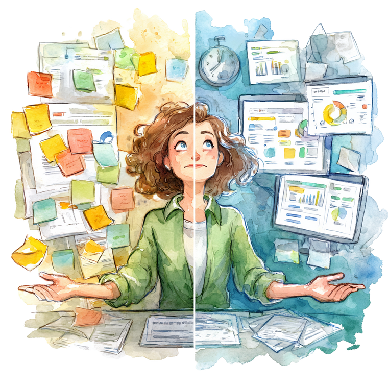 Stressed Vs Relaxed Marketer Vinyl Car Decal Sticker – Waterproof & UV-Resistant 6.826666666666667"