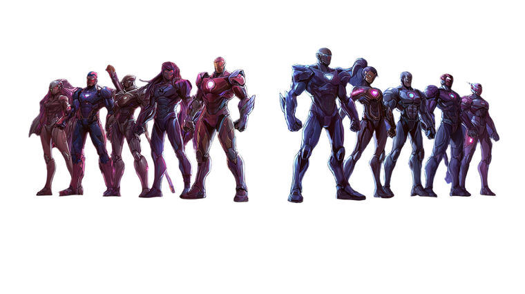 Dimensional Hero Teams Vinyl Car Decal Sticker – Waterproof & UV-Resistant 2.72"