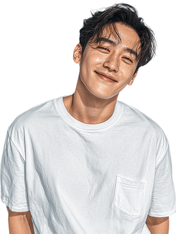 Smiling Asian Dentist Vinyl Car Decal Sticker – Waterproof & UV-Resistant 4.1066666666666665"