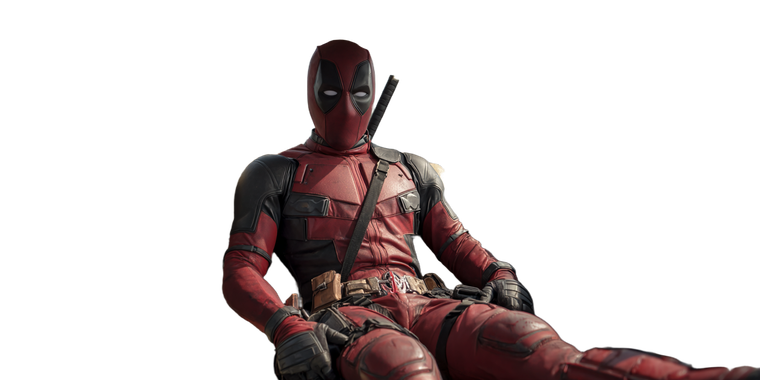 Deadpool With Axe Vinyl Car Decal Sticker – Waterproof & UV-Resistant 5.12"
