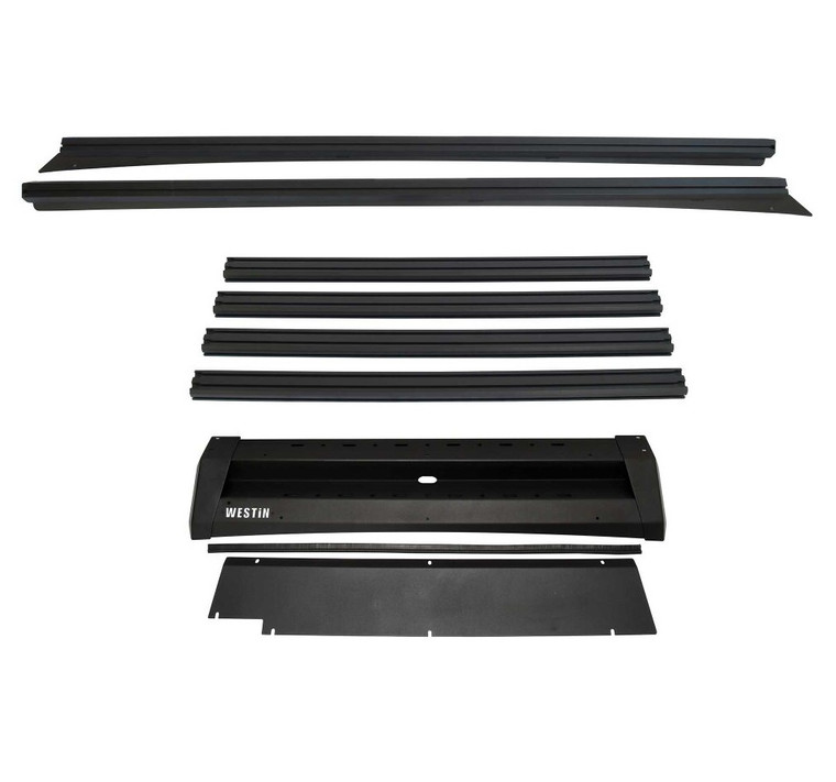 Premium Black Aluminum Roof Rack Component | Compatible with Toyota 4Runner | Durable Construction