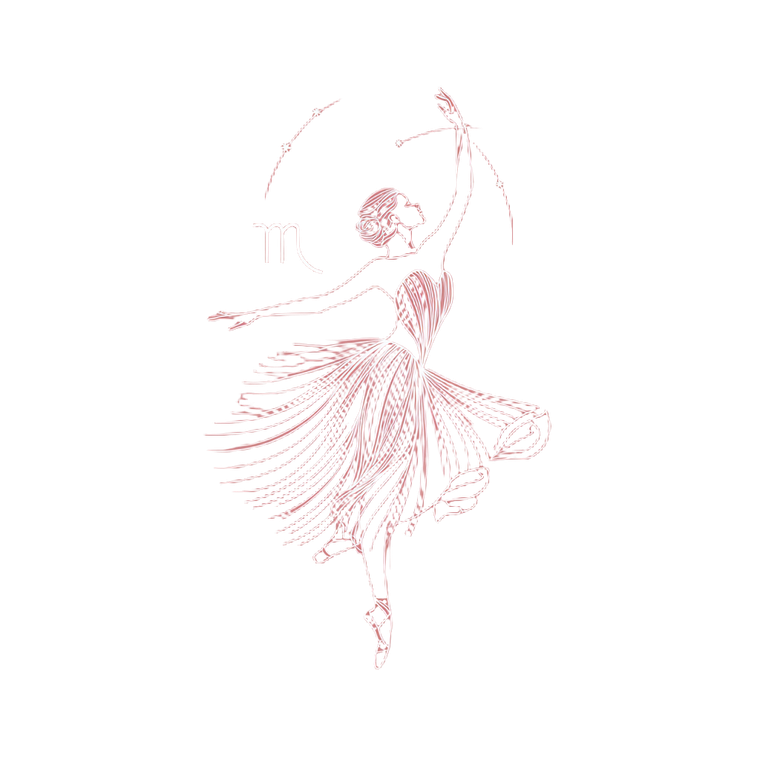 Virgo Ballet Vinyl Car Decal Sticker – Waterproof & UV-Resistant 3.4133333333333336"