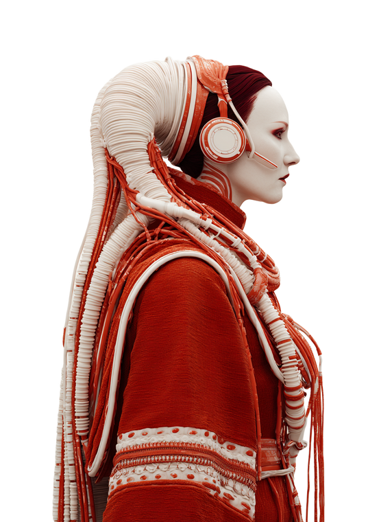 Cyberpunk Shaman V6 Vinyl Car Decal Sticker – Waterproof & UV-Resistant 8.213333333333333"