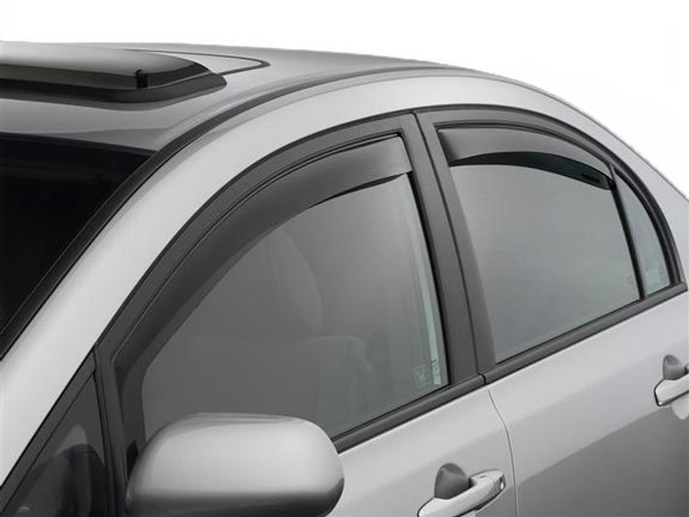Enhance Fresh Air Enjoyment | In-Channel Rainguard 2006-2011 Honda Civic Set of 4 | Sleek Aerodynamic Design