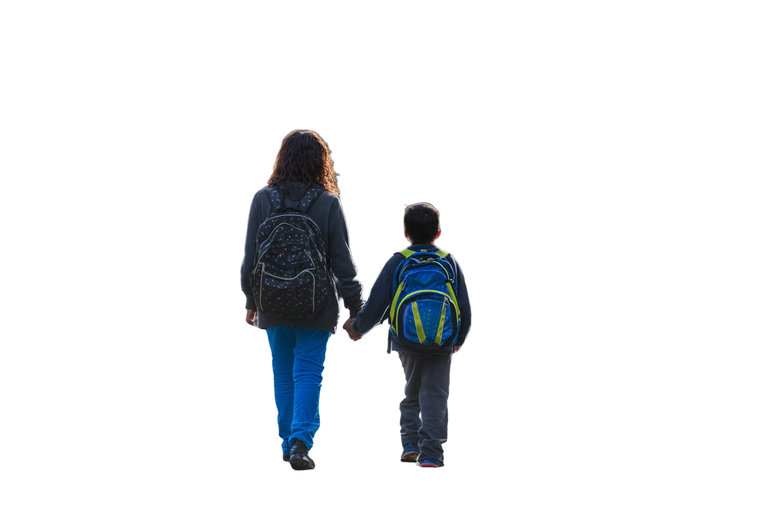 Latina Mother And Son Vinyl Car Decal Sticker – Waterproof & UV-Resistant 2.986666666666667"