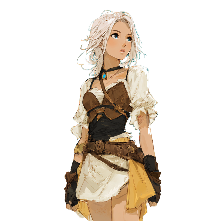 Female Adventurer Vinyl Car Decal Sticker – Waterproof & UV-Resistant 3.4133333333333336"