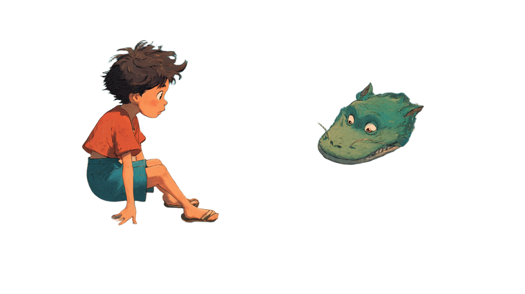 Ghibli Mer-Boy Vinyl Car Decal Sticker – Waterproof & UV-Resistant 2.72"