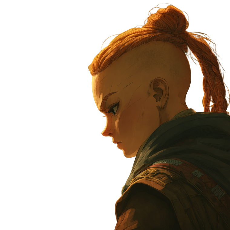 Fantasy Warrior Woman V68 Vinyl Car Decal Sticker – Waterproof & UV-Resistant 3.4133333333333336"