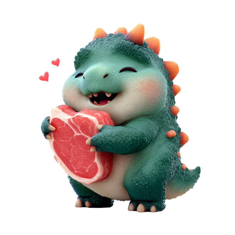 Baby T-Rex Hug Vinyl Car Decal Sticker – Waterproof & UV-Resistant 3.4133333333333336"