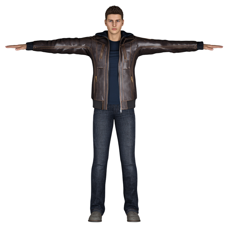 Cool Leather Jacket Vinyl Car Decal Sticker – Waterproof & UV-Resistant 6.826666666666667"