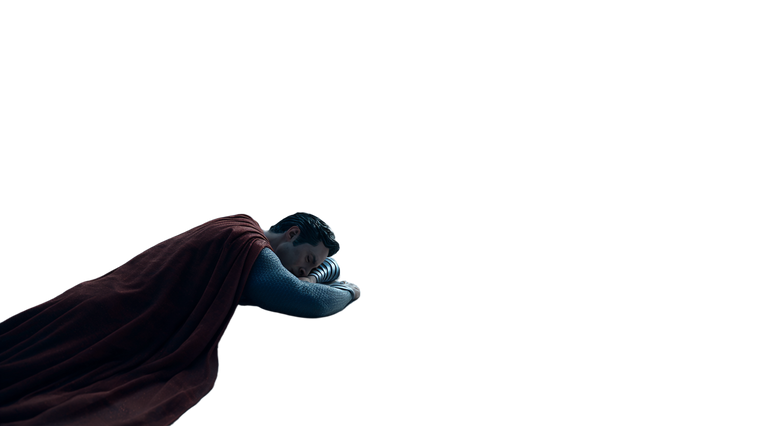 Sleeping Superman Vinyl Car Decal Sticker – Waterproof & UV-Resistant 2.72"