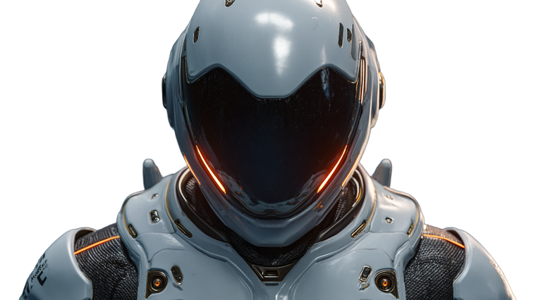 Futuristic Astronaut V19 Vinyl Car Decal Sticker – Waterproof & UV-Resistant 5.4