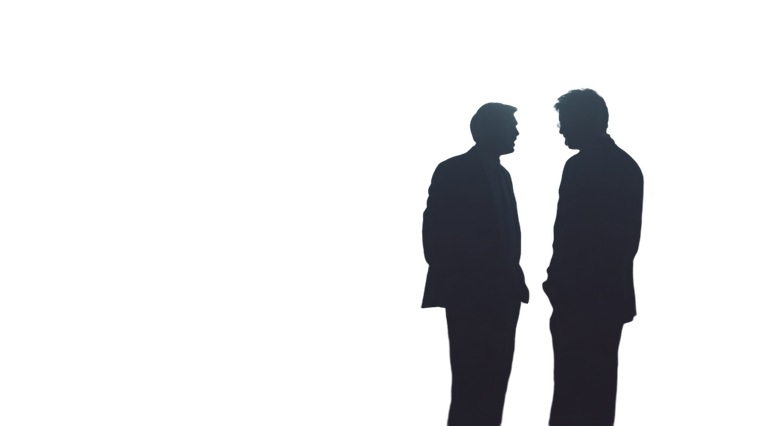 Business Meeting Silhouettes V2 Vinyl Car Decal Sticker – Waterproof & UV-Resistant 2.72"