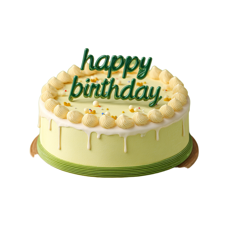 Birthday Cake V7 Vinyl Car Decal Sticker – Waterproof & UV-Resistant 3.4133333333333336"