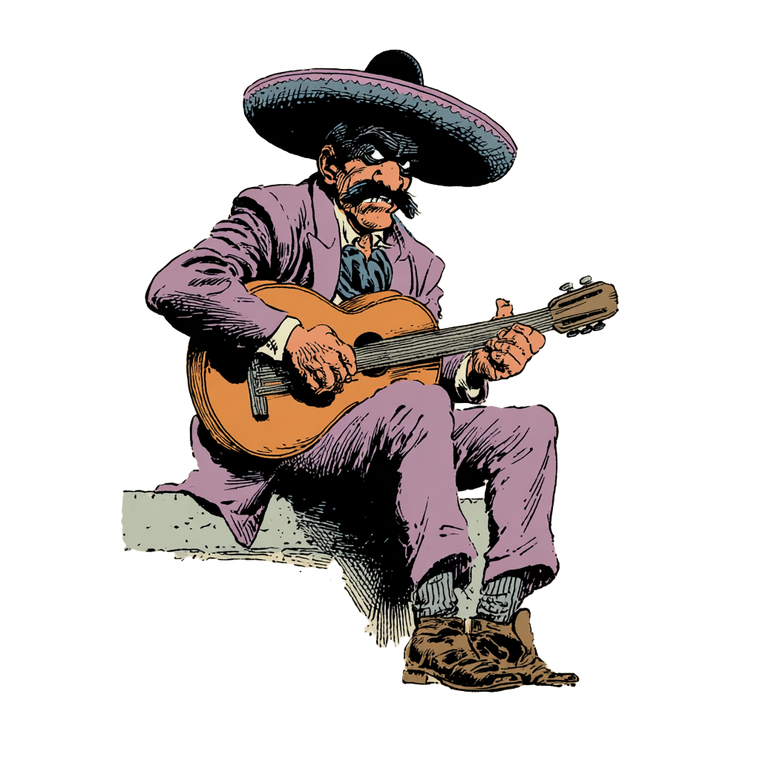 Friendly Mexican Gangster Vinyl Car Decal Sticker – Waterproof & UV-Resistant 6.826666666666667"