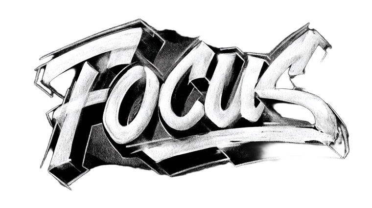 Graffiti Focus Vinyl Car Decal Sticker – Waterproof & UV-Resistant 5.4