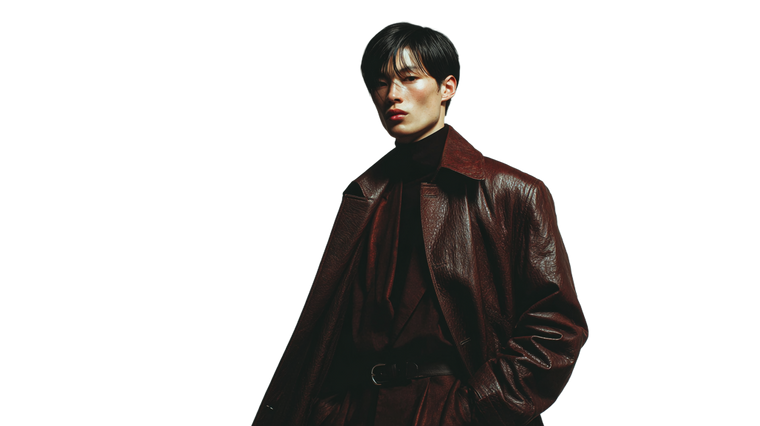 Korean Model Portrait V45 Vinyl Car Decal Sticker – Waterproof & UV-Resistant 2.72"