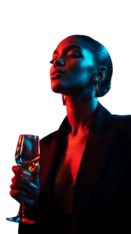 Elegant Nightclub Woman V2 Vinyl Car Decal Sticker – Waterproof & UV-Resistant 9.706666666666667"