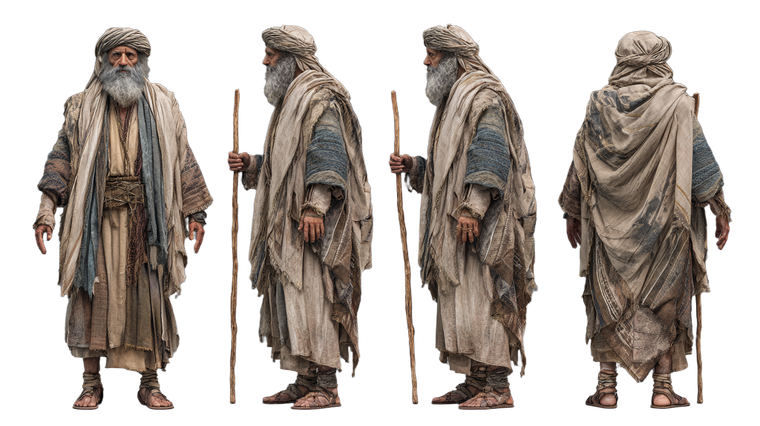 Abraham Character Sheet Vinyl Car Decal Sticker – Waterproof & UV-Resistant 5.4