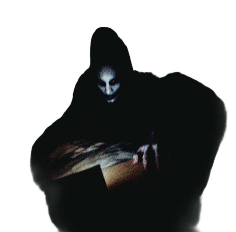 Terrifying Bedroom Creature Vinyl Car Decal Sticker – Waterproof & UV-Resistant 3.4133333333333336"