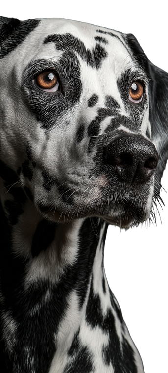 Stunning Dalmatian Vinyl Car Decal Sticker – Waterproof & UV-Resistant 5.4