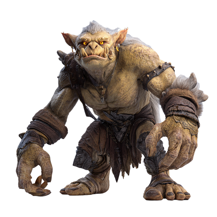 Scary Fantasy Troll Vinyl Car Decal Sticker – Waterproof & UV-Resistant 6.826666666666667"